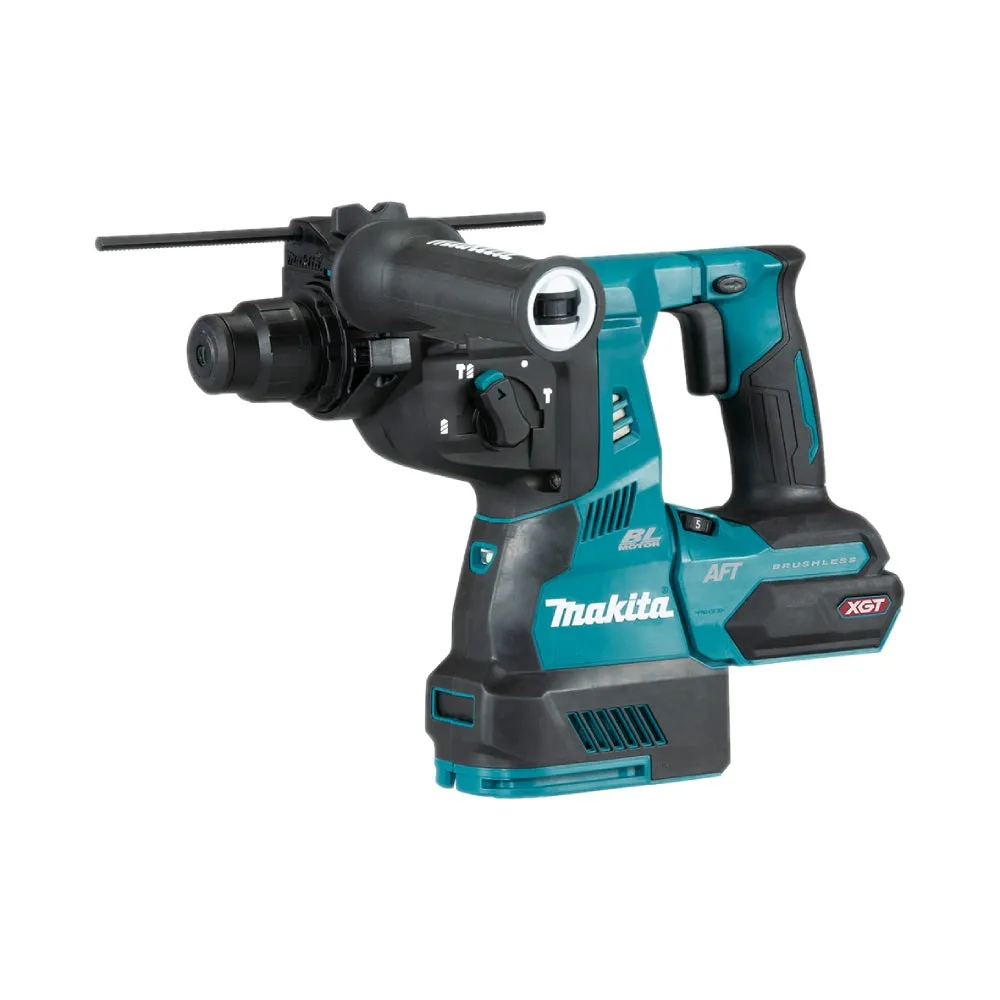 Makita HR001GM201 40V Max 4.0Ah 28mm SDS Plus Cordless Brushless AWS Rotary Hammer Drill Combo Kit