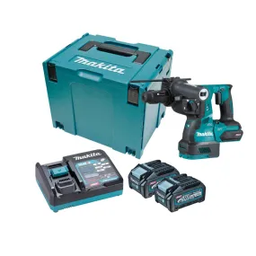 Makita HR002GM201 40V Max 4.0Ah 28mm Cordless Brushless AWS Rotary Hammer Kit Combo Kit