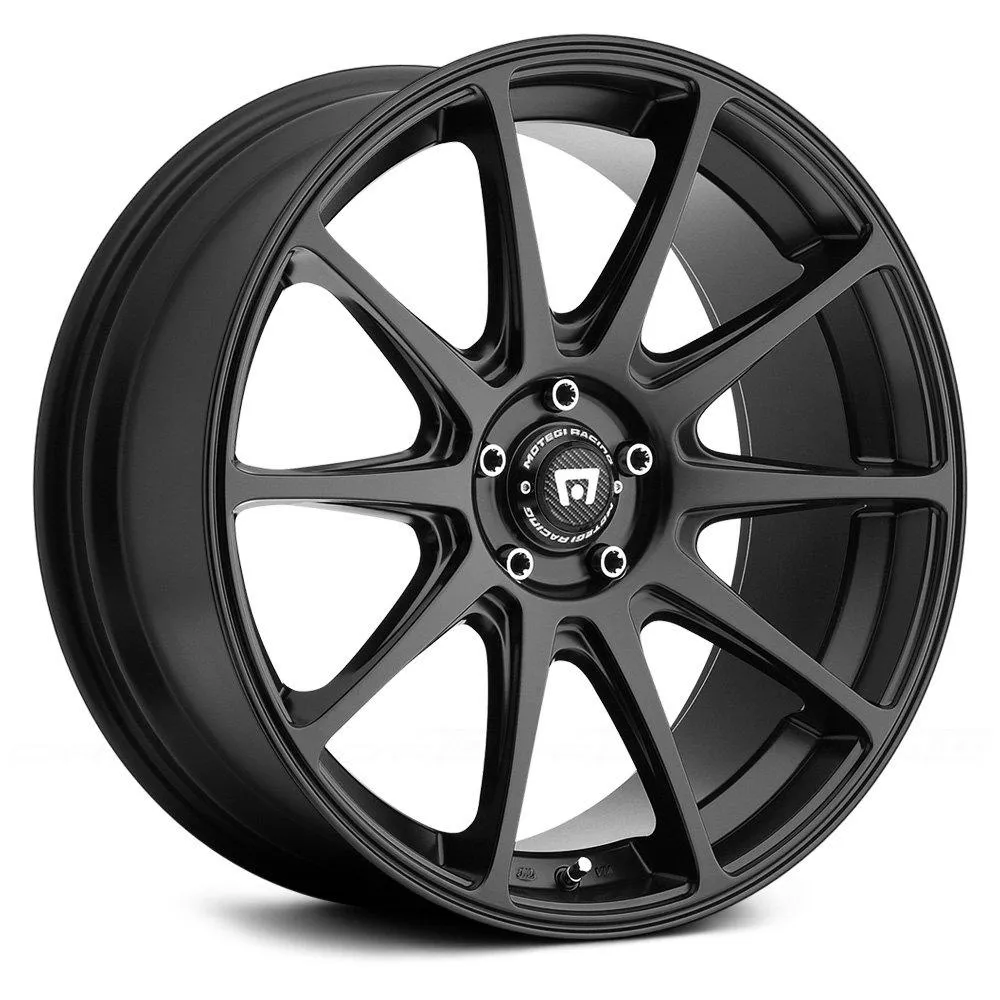 Motegi Racing MR127 Wheels (17x8 5x120  38) Satin Black