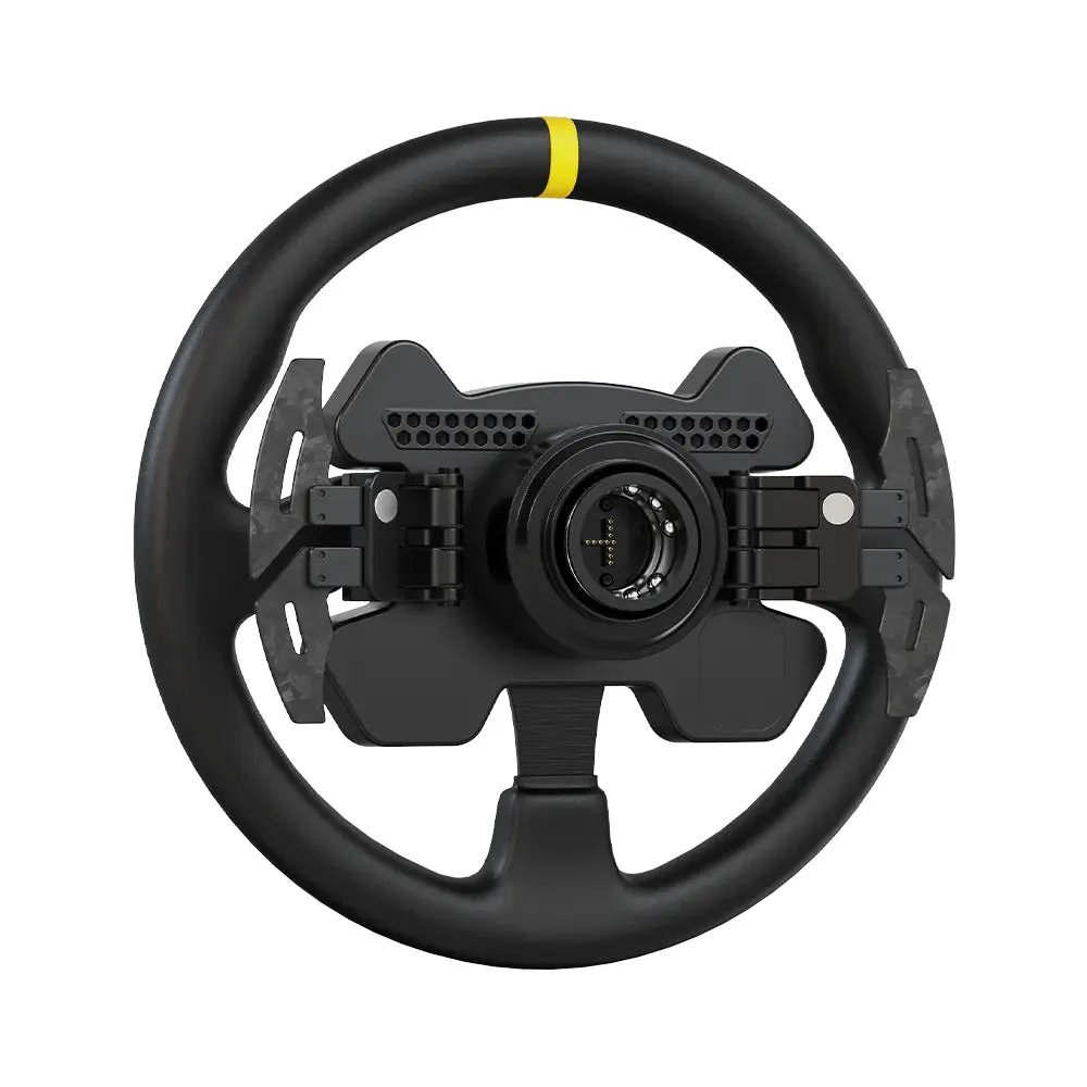 Moza R12 steering wheel, steering wheel base   RS V2 steering wheel, black   3 SR-P pedals, black