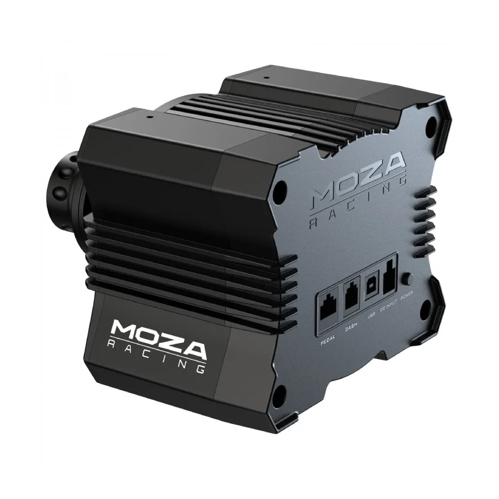 Moza R5 steering wheel, R5 steering wheel base   ES steering wheel   2 SR-P Lite pedals, black