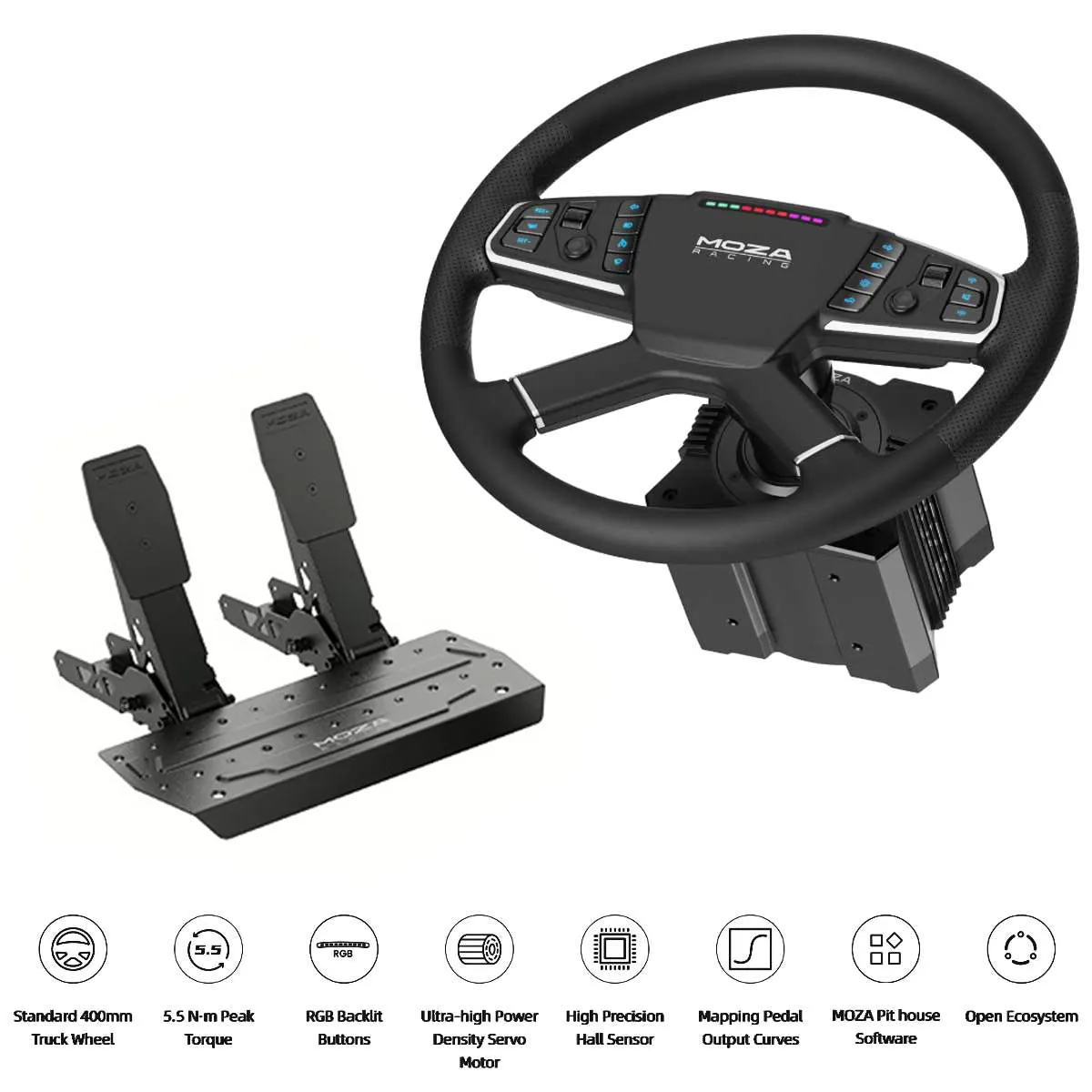 Moza Racing Truck Driving Simulator (RS071)