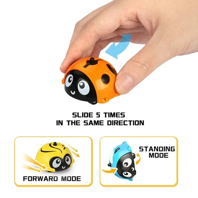 Multi-Function Ladybug 360° Rotating Spinning Gyro | Pack of 3