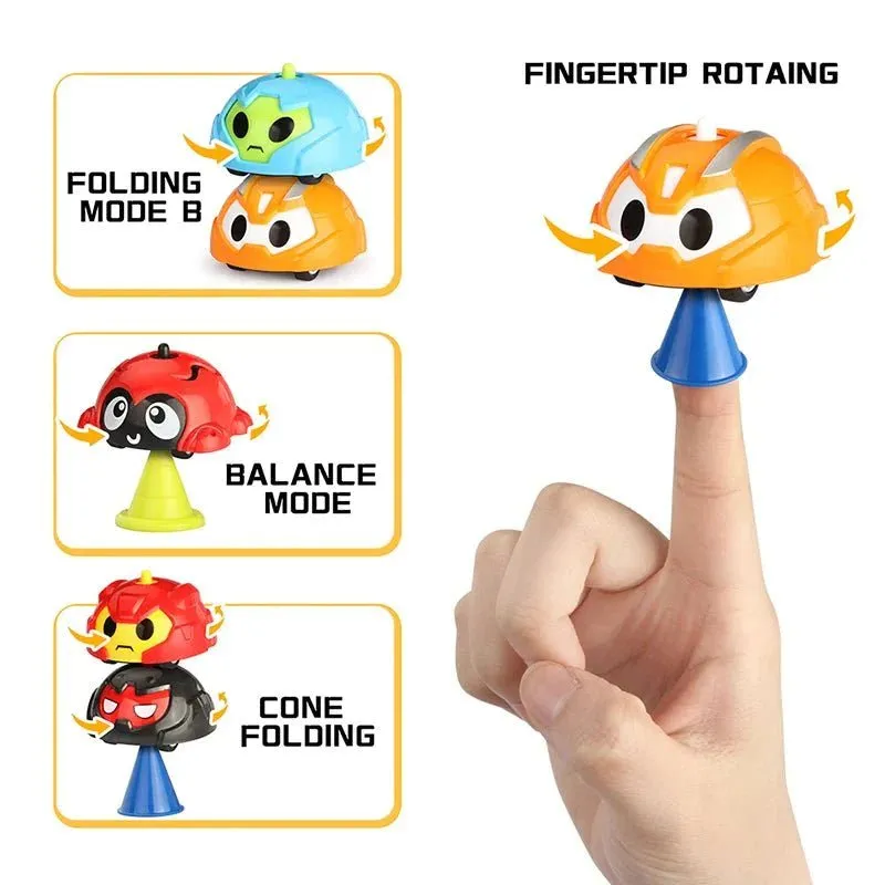 Multi-Function Ladybug 360° Rotating Spinning Gyro | Pack of 3