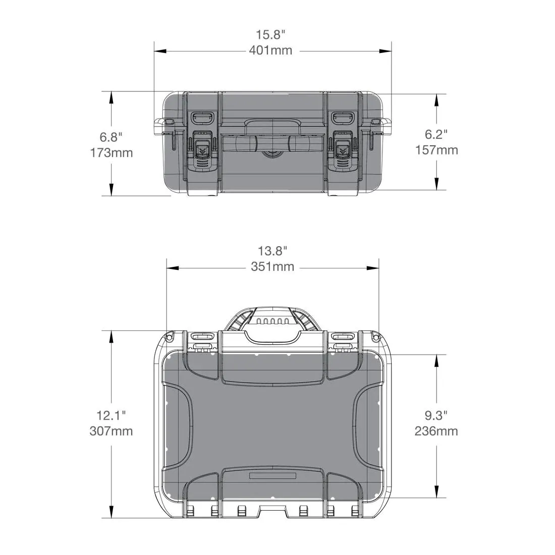 Nanuk 915 Case for DJI Mavic 3 (Black)