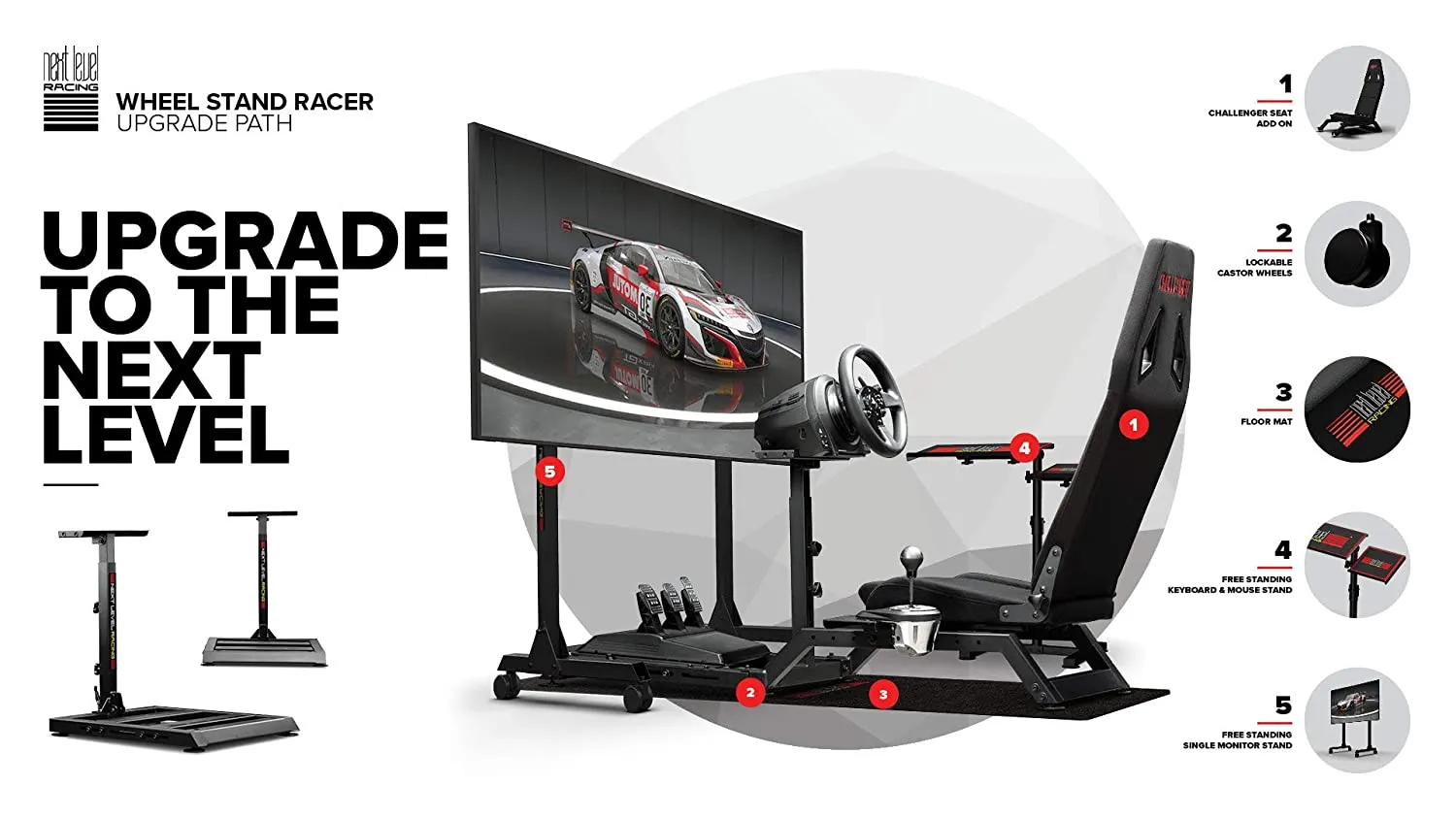 Next Level Racing Wheel Stand Racer (NLR-S014)