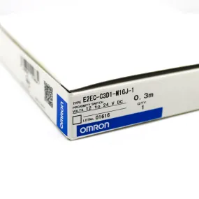 Omron 12-24VDC 3M Proximity Switch E2EC-C3D1-M1GJ-1