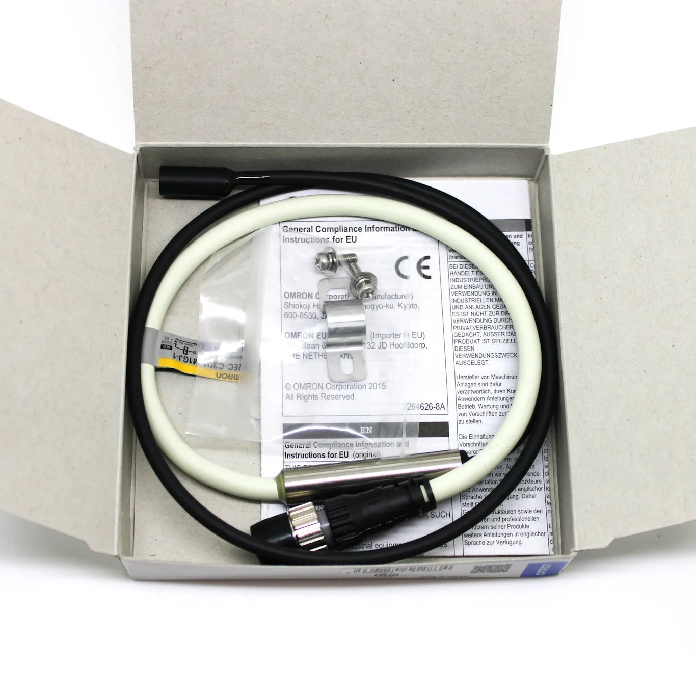Omron 12-24VDC 3M Proximity Switch E2EC-C3D1-M1GJ-1