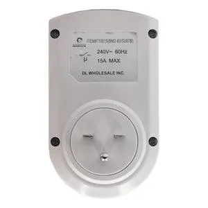 Products 240V Single Outlet Digital Timer