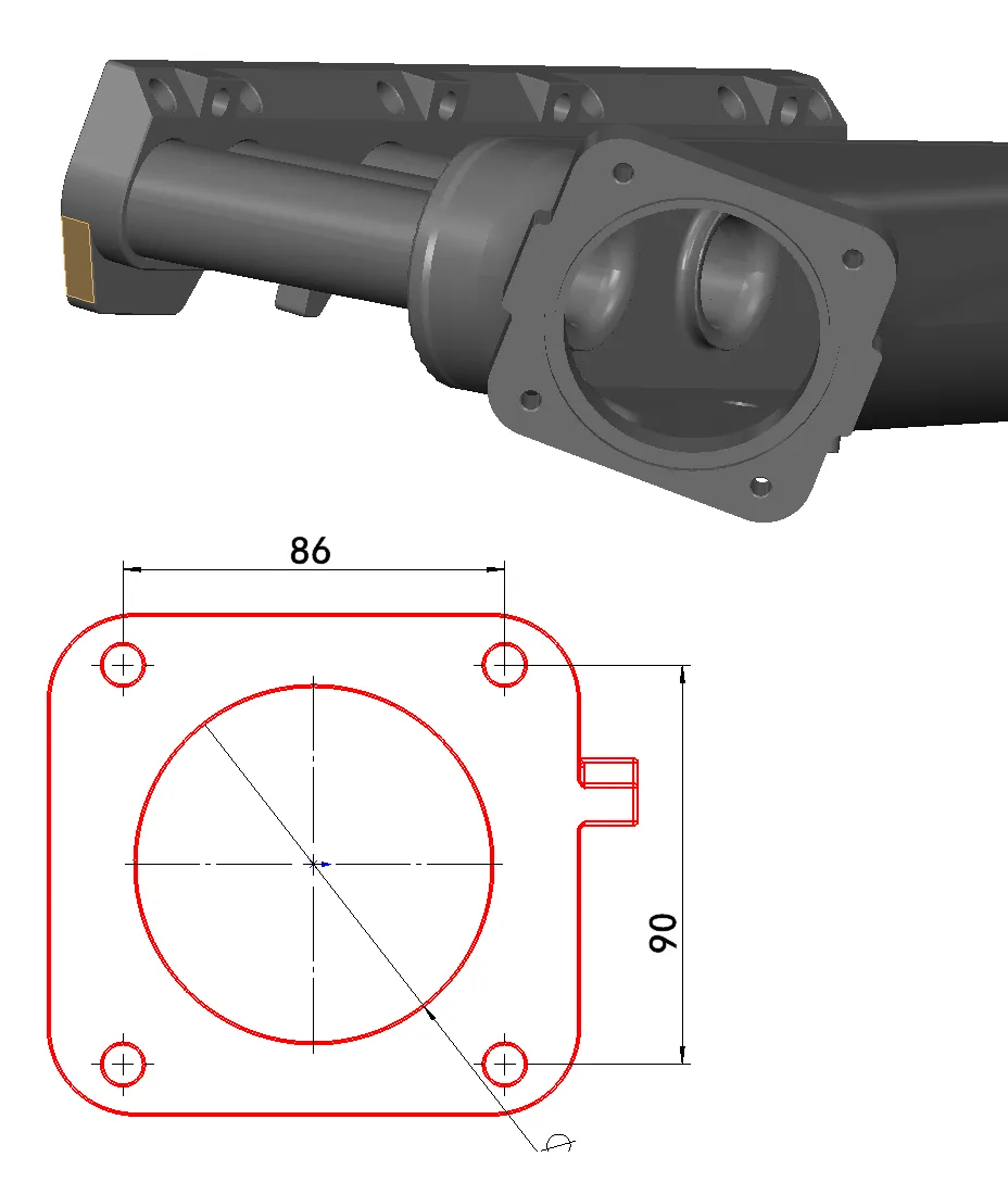 ProTunerz 75mm Throttle Body Vers 2.0 includes TPS IAC