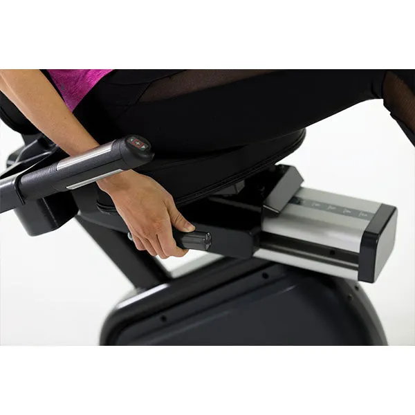 R98e Entertainment Recumbent Bike