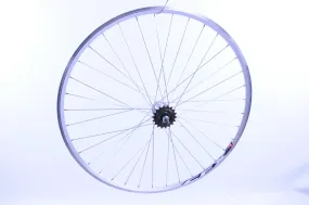 REAR 700c 622 x 13 NARROW  RIM ROAD BIKE WHEEL SINGLE SPEED 16T FREEWHEEL TYPE