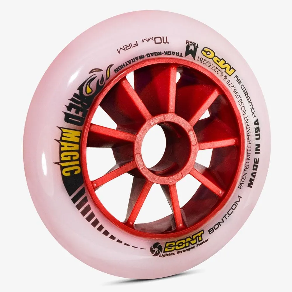 Red Magic Inline Skate Wheel