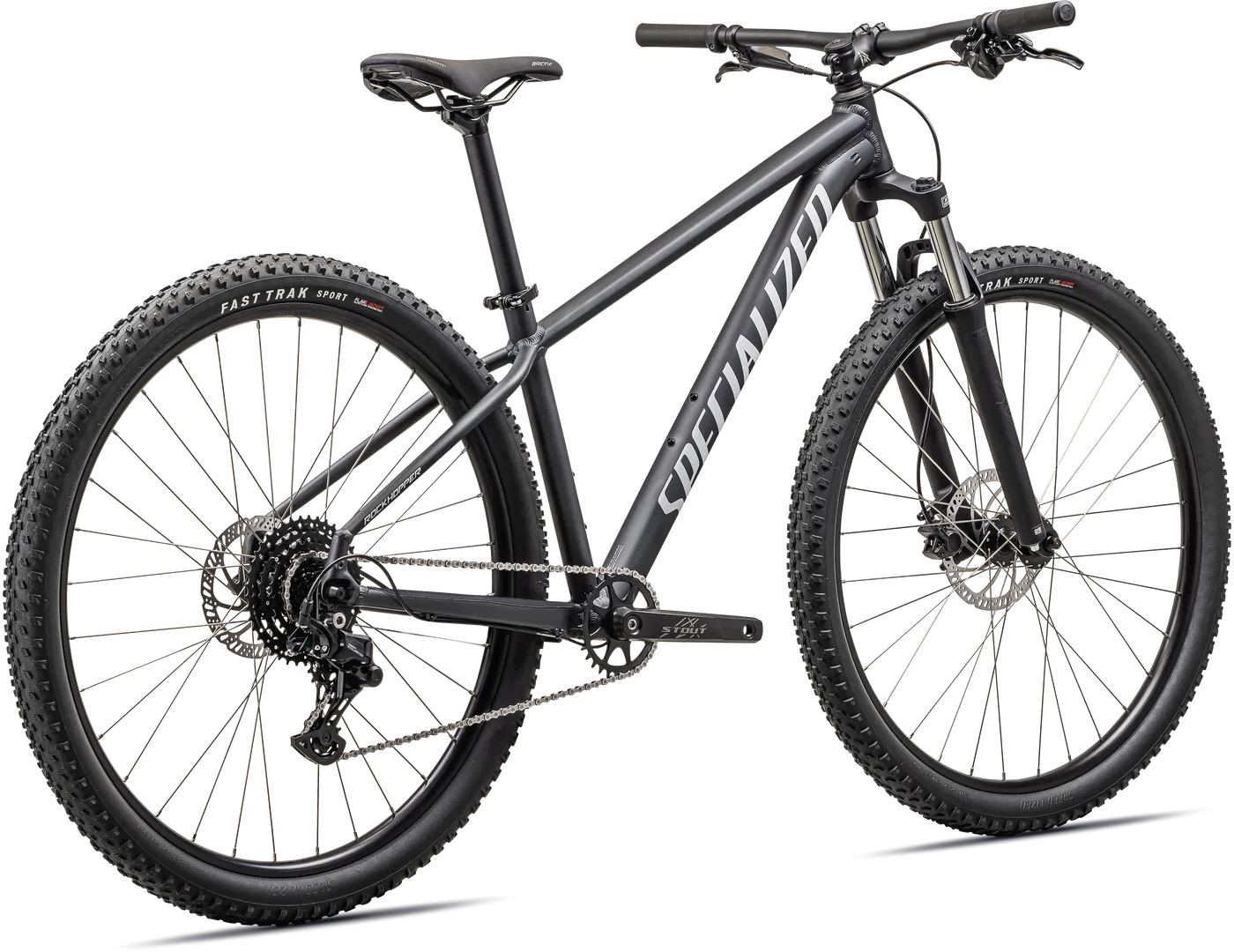 Rockhopper Sport 27.5 SATIN BLACK LIQUID METAL / WHITE