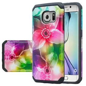 Samsung Galaxy S7 Case, Hybrid Dual Layer Armor[Impact/Shock Resistant] Case for Galaxy S7 - Lily Pedals