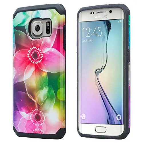 Samsung Galaxy S7 Case, Hybrid Dual Layer Armor[Impact/Shock Resistant] Case for Galaxy S7 - Lily Pedals