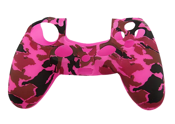 Silicone Cover For PS4 Controller Case Skin Cool Designs Extra Grip Customised