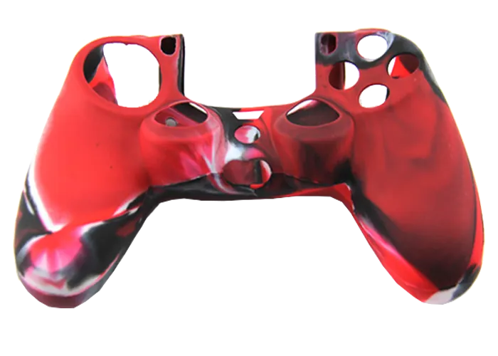 Silicone Cover For PS4 Controller Case Skin Cool Designs Extra Grip Customised