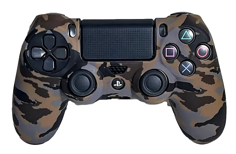 Silicone Cover For PS4 Controller Case Skin Cool Designs Extra Grip Customised