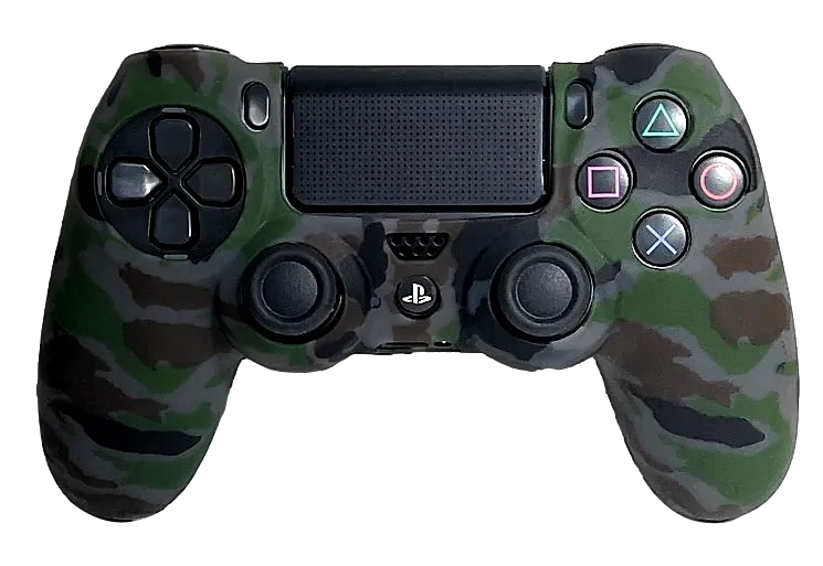 Silicone Cover For PS4 Controller Case Skin Cool Designs Extra Grip Customised