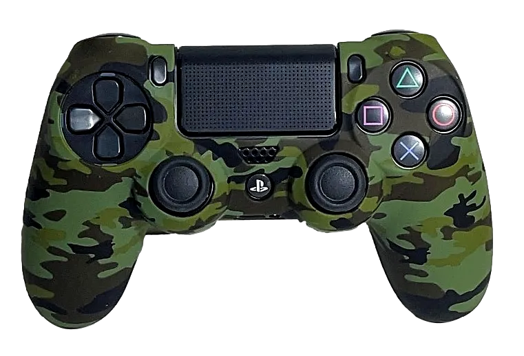 Silicone Cover For PS4 Controller Case Skin Cool Designs Extra Grip Customised