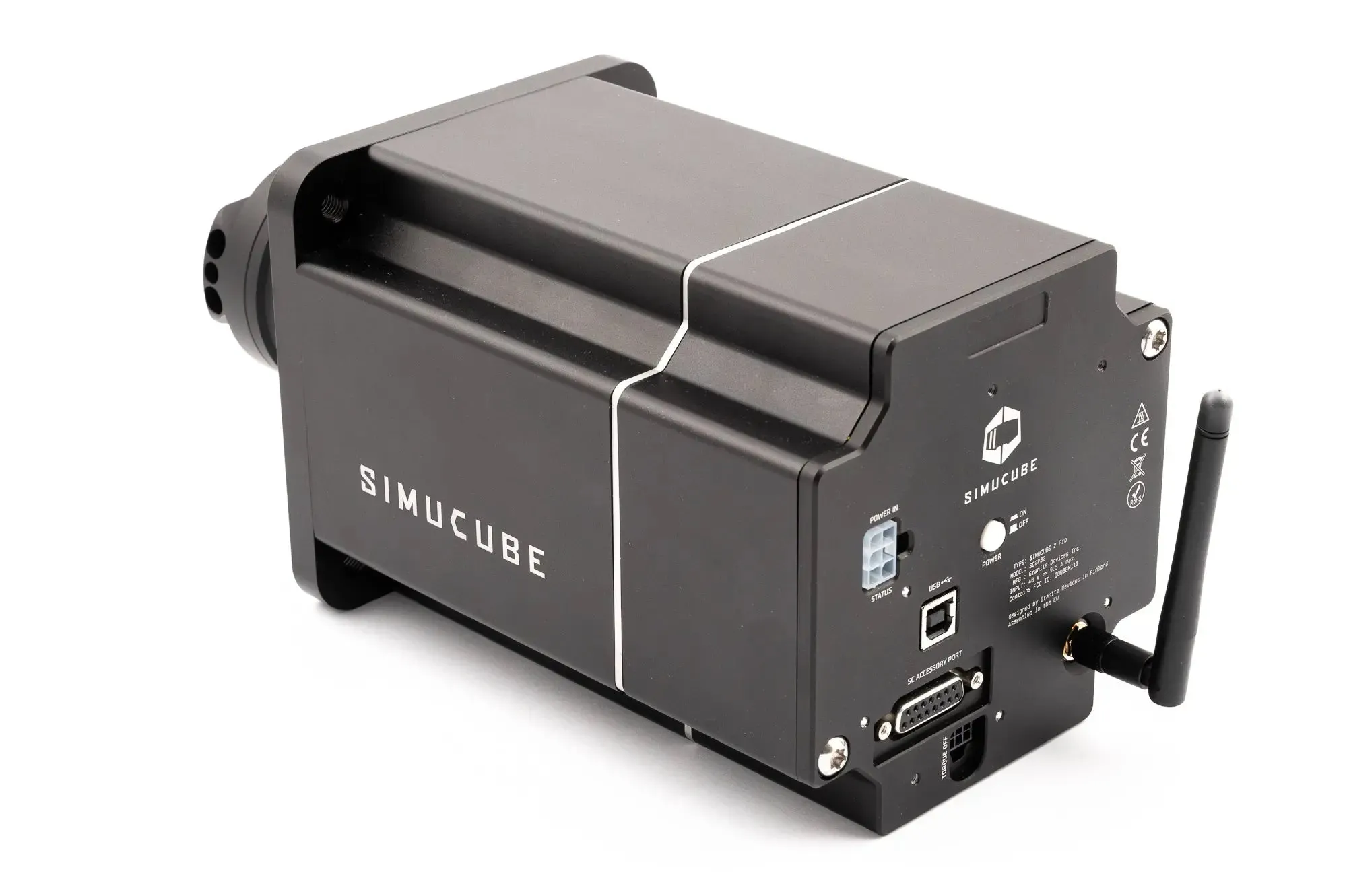 Simucube 2 Pro Direct Drive Wheel Base (Revision 2, Single Power Supply) - Now with FREE Shipping!