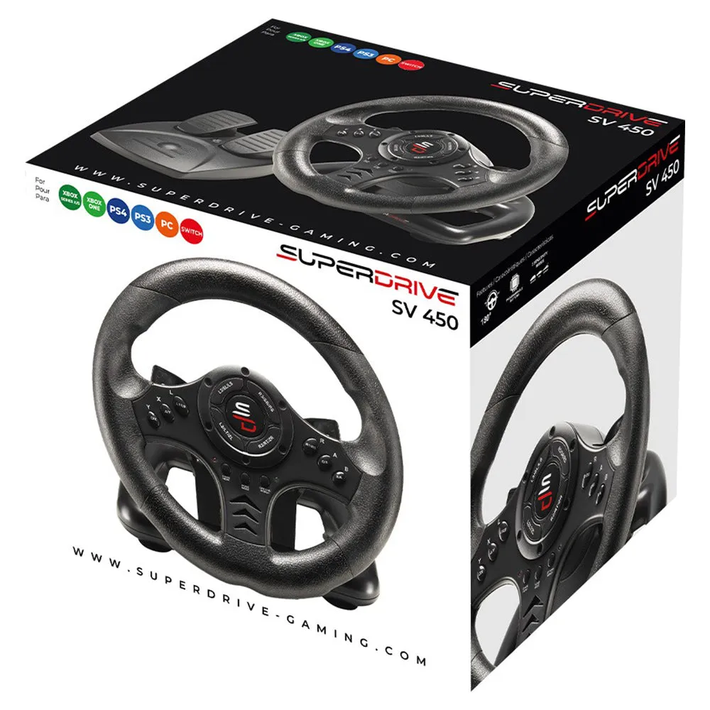 Superdrive SV 450 Steering Wheel - Black | 702144
