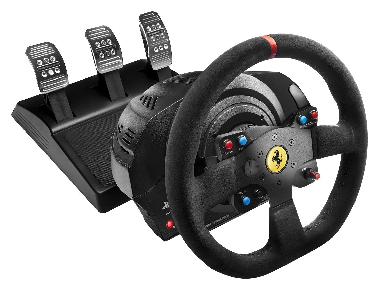 Thrustmaster T300 Ferrari Alcantara Edition Racing Wheel for PS4, PS3 and PC