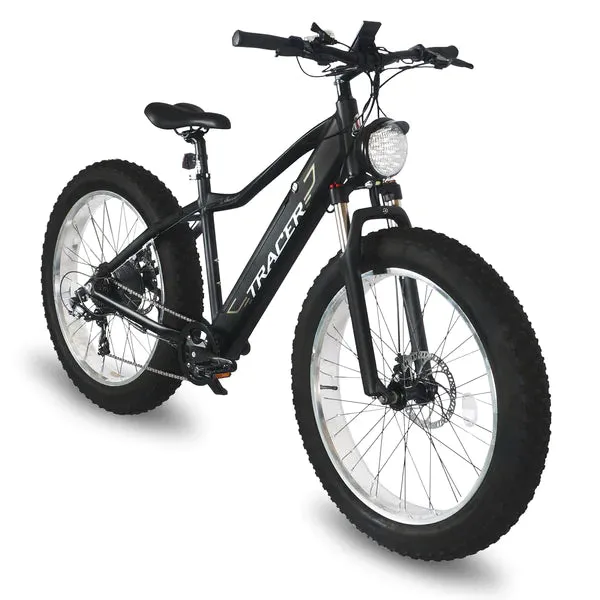 Tracer Tacoma 26" 7 Speed Electric Fat Tire Bike w/ Dual Suspensions.