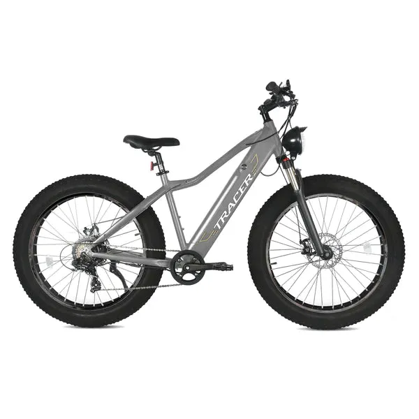 Tracer Tacoma 26" 7 Speed Electric Fat Tire Bike w/ Dual Suspensions.