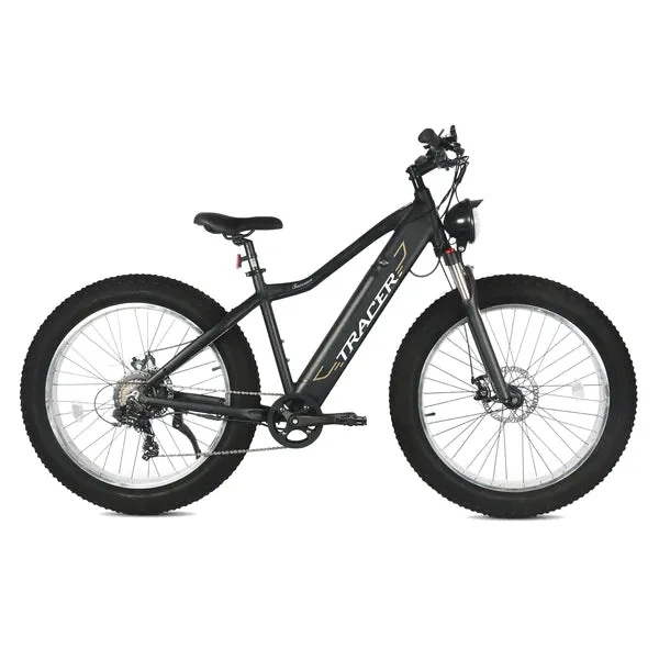 Tracer Tacoma 26" 7 Speed Electric Fat Tire Bike w/ Dual Suspensions.