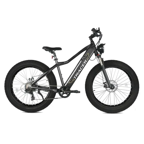 Tracer Tacoma 26" 7 Speed Electric Fat Tire Bike w/ Dual Suspensions.