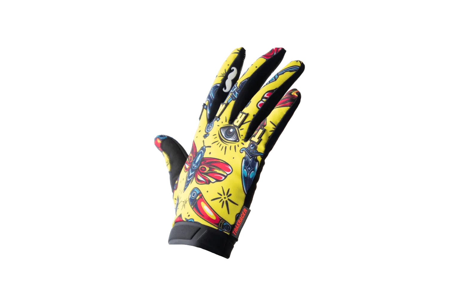 Trak Racer Multi-Use Sim Racing Gloves - Yellow