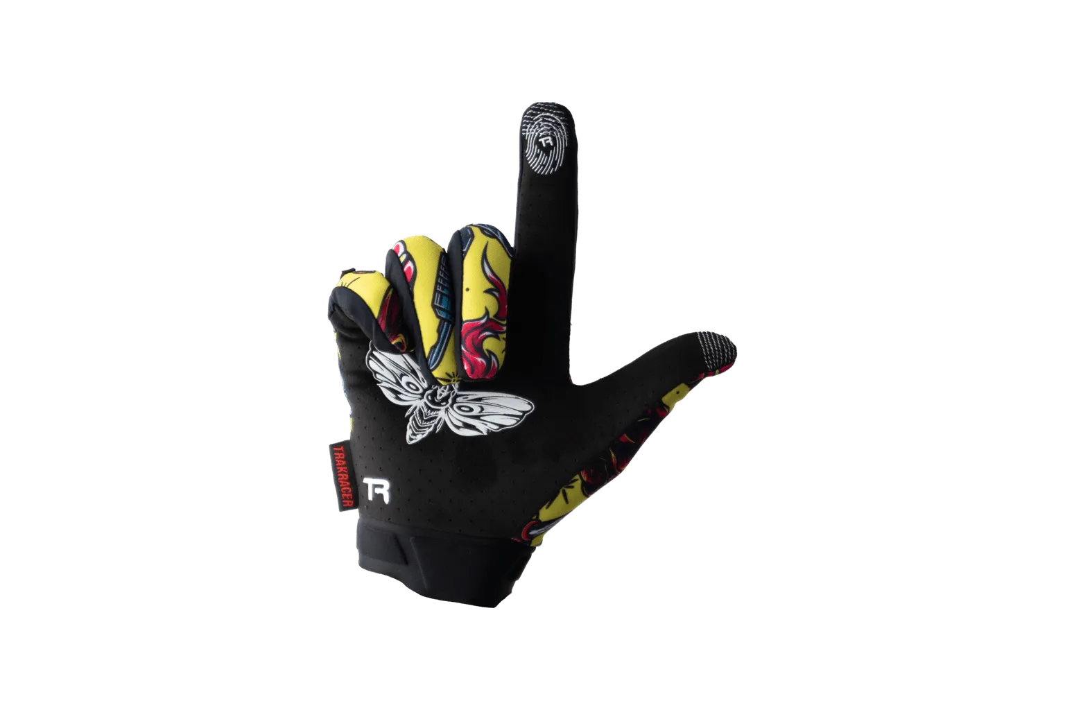 Trak Racer Multi-Use Sim Racing Gloves - Yellow