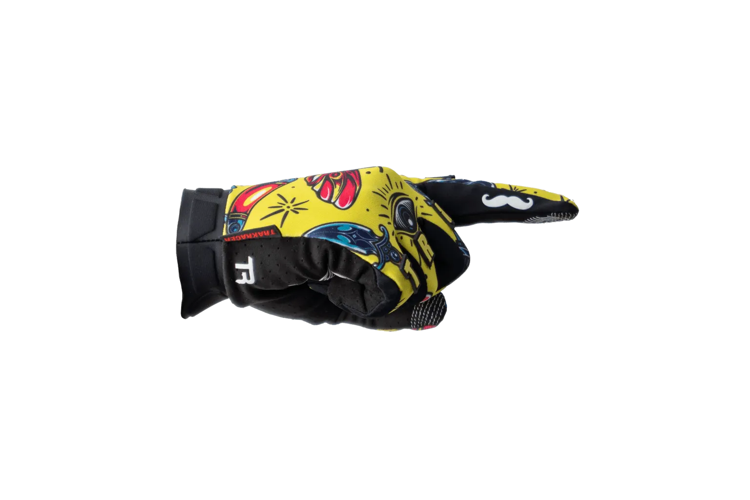 Trak Racer Multi-Use Sim Racing Gloves - Yellow
