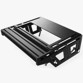 Trak Racer TR-One Adjustable Gen2 Pedal Mounting System including Mounting Profile and Heel Rest
