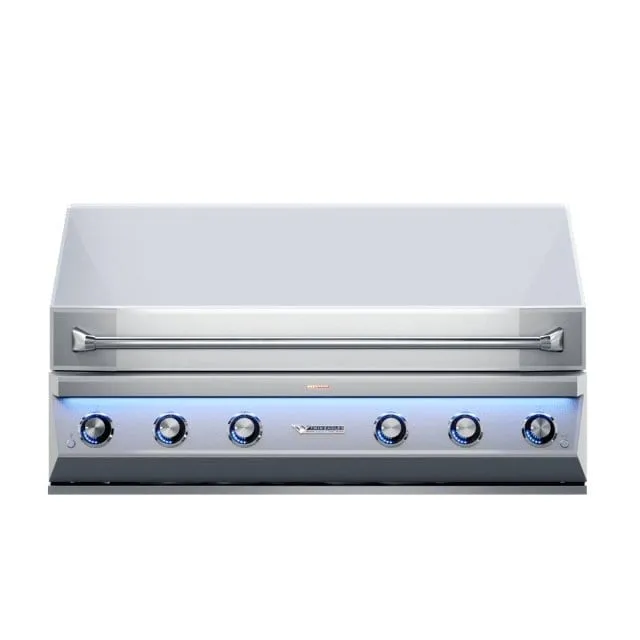 Twin Eagles Eagle One 54-Inch 4-Burner Built-In Gas Grill with Sear Zone & Two Infrared Rotisserie Burners