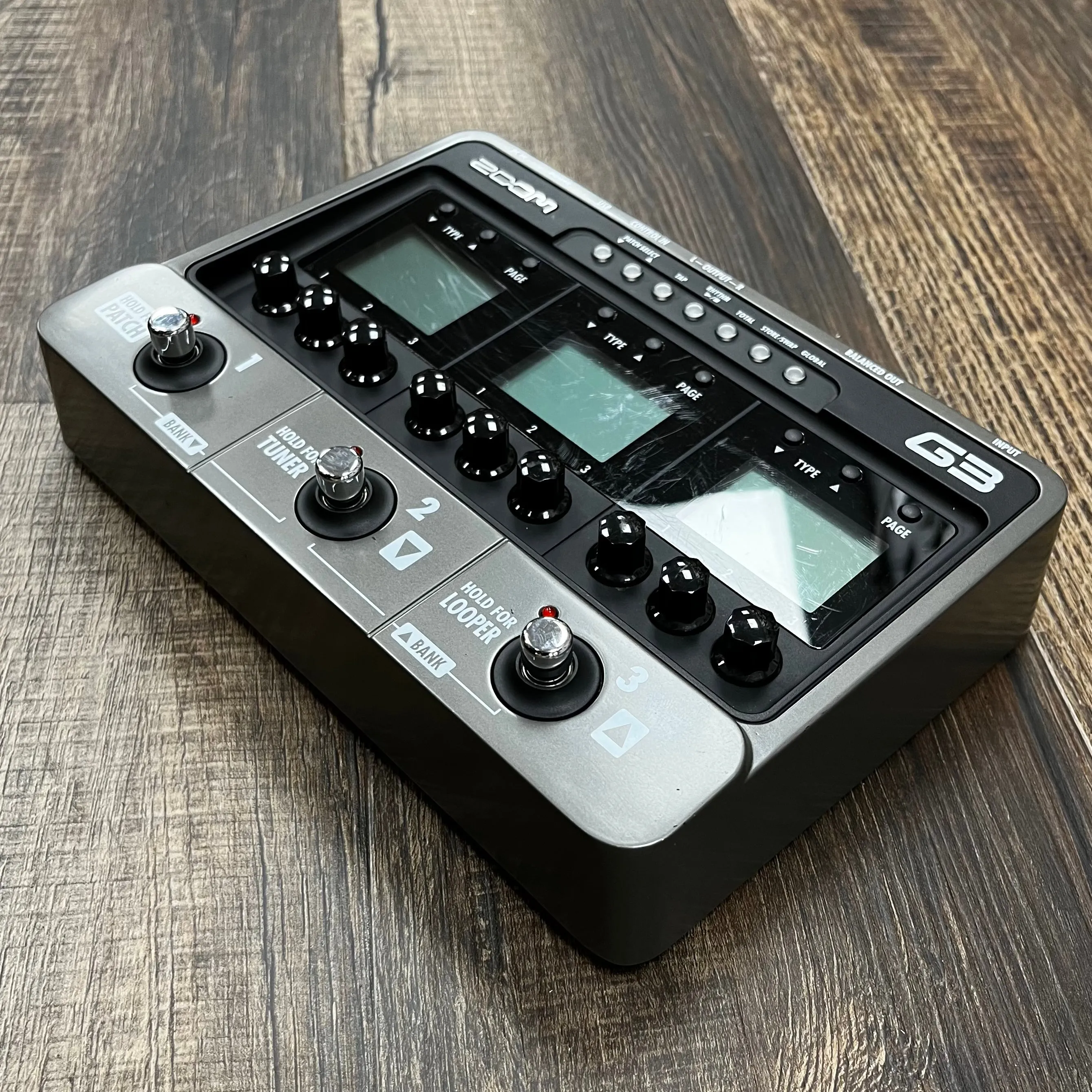 Used Zoom G3 Multi-Effect and Amp Simulator Pedal TFW488