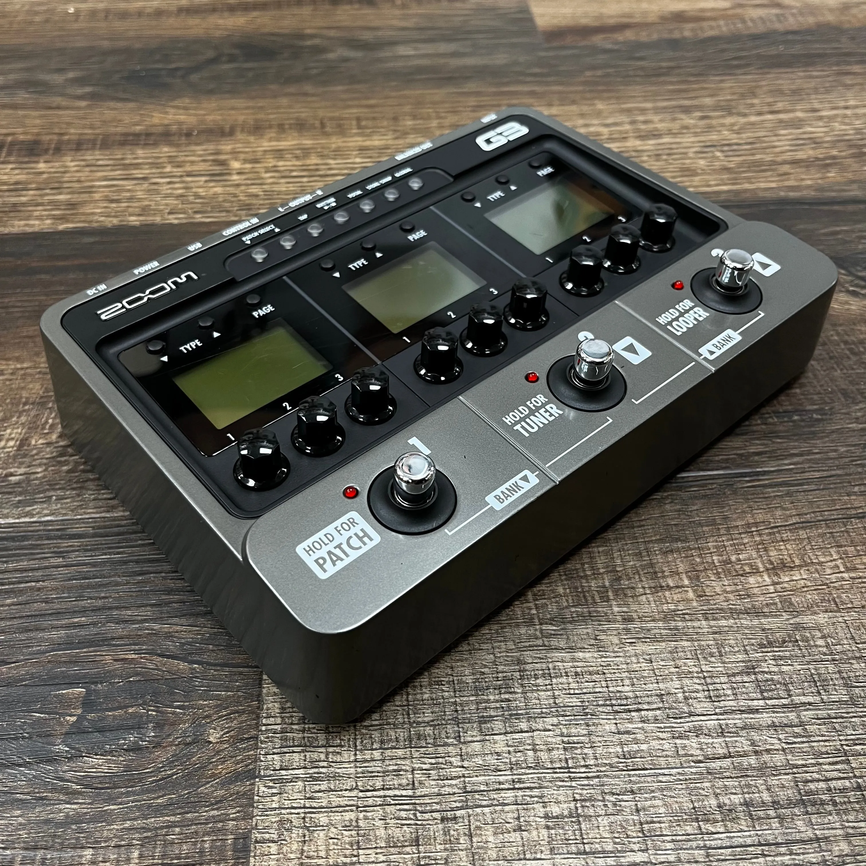 Used Zoom G3 Multi-Effect and Amp Simulator Pedal TFW488