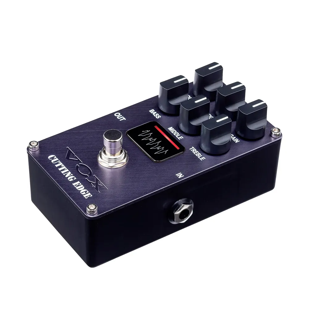 Vox Cutting Edge - Valve Distortion Pedal Black