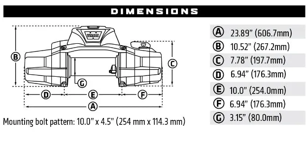 Warn ZEON XP 12-S 12,000lb Recovery Winch with Spydura Synthetic Rope