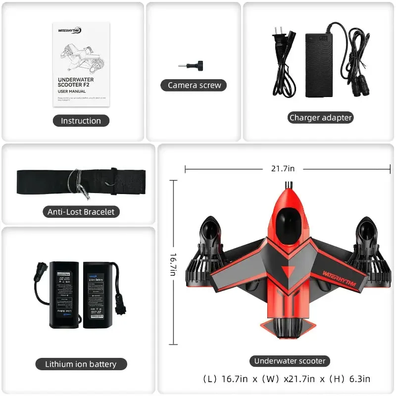 Waterhythm F2 Underwater Scooter