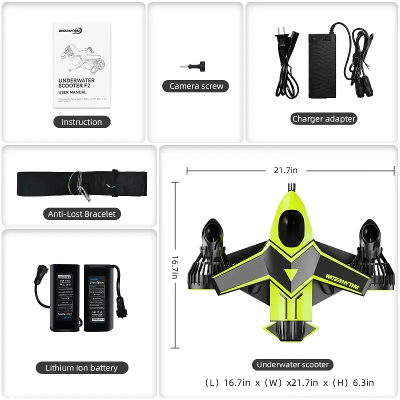 Waterhythm F2 Underwater Scooter