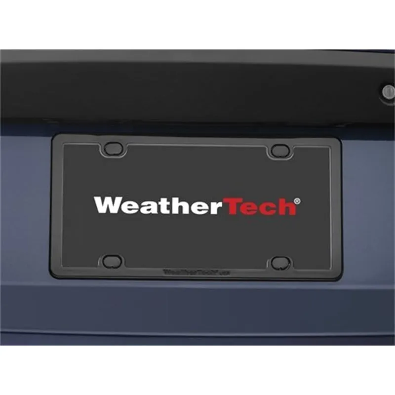 WeatherTech ClearCover - License Plate Frame - Black