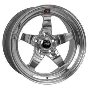 Weld Racing S71 17x10 / 5x120 BP / 7.2in BS Wheel - Polished