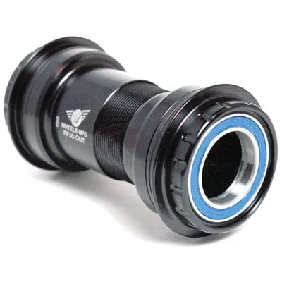 Wmfg Pf30 Conversion Kit,Blk Pf30 To Outboard-Shimano 24Mm Pf30 To Outboard Conversion Wheels Mfg. Bottombrac